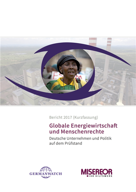 Bei Auslandsgeschäften deutscher Unternehmen im Energiesektor sind Menschenrechte in den vergangenen Jahren vielfach verletzt oder gefährdet worden. © Germanwath / MISEREOR