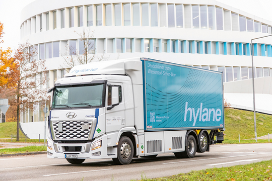 Mehr Wasserstoff-LKW auf deutschen Straßen