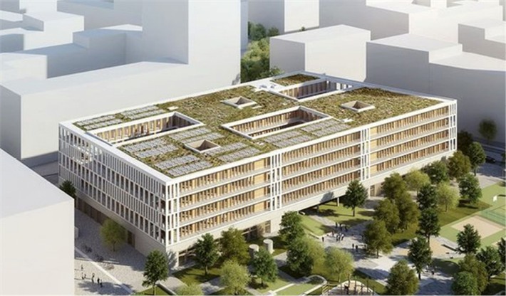 München: Im EU-geförderten Projekt URBACT verwandelt die Stadt das ehemalige Militärgebiet 'Bayernkaserne' in eine nachhaltige, bezahlbare Wohngegend. © Circular Munich – Bayernkaserne