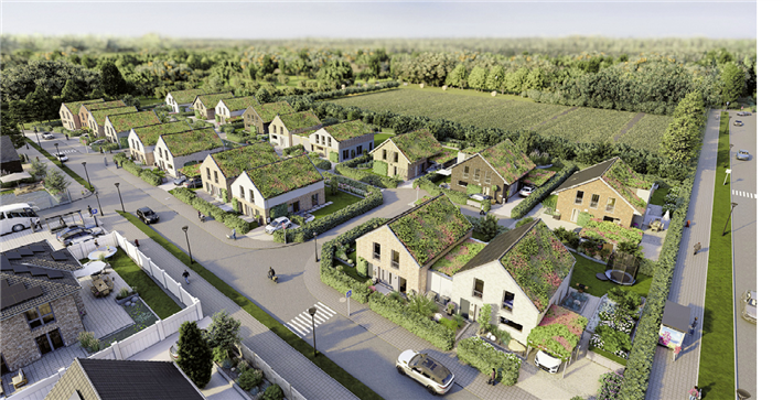 SmartCity im niedersächsischen Harsefeld: ein Modellprojekt für nachhaltiges und innovatives Bauen © Viebrockhaus