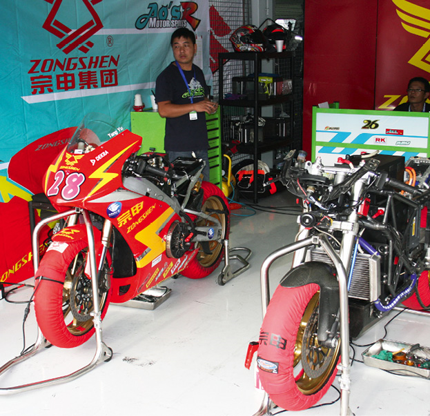 Trend nicht verschlafen! Der größte chinesische Motorradbauer Zongshen bereitet den Markteintritt für E-Motorräder vor und testet. // Foto: © e-motors