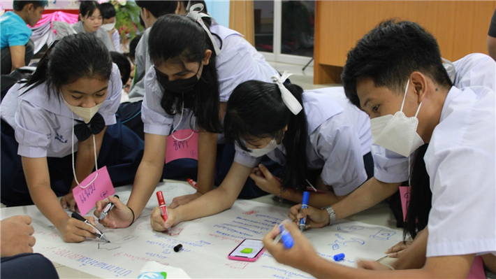 Bildungsoffensive in Schulen, Bangkok, 2024 © Porsche AG