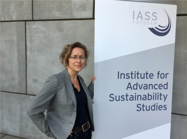 Ingeborg Niestroy - Senior Fellow am IASS in Potsdam. © IASS/ S. Letz