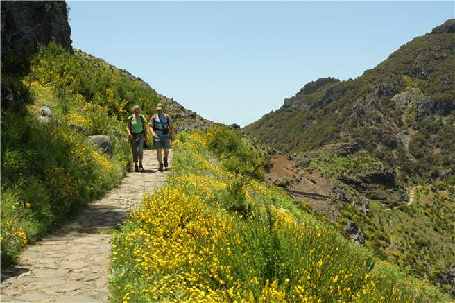 Madeira, die 'Blumeninsel im Atlantik' ist eines der reizvollsten Wanderziele Europa. © REISEN MIT SINNEN