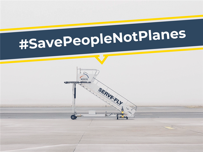 Klimagerechtigkeitsgruppen kritisieren Lufthansa-Rettung ohne Klimaauflagen © Stay Grounded