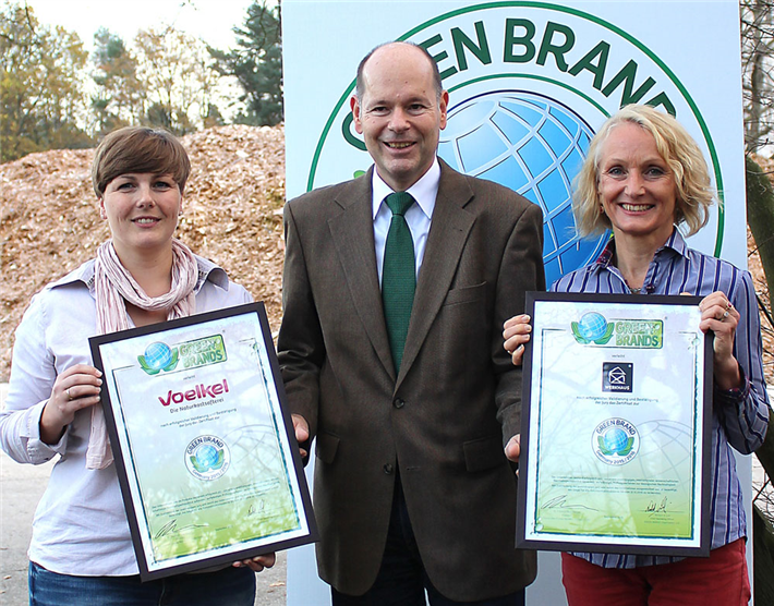 Voelkel und Werkhaus sind Preisträger des Green Brands Award © Green Brands