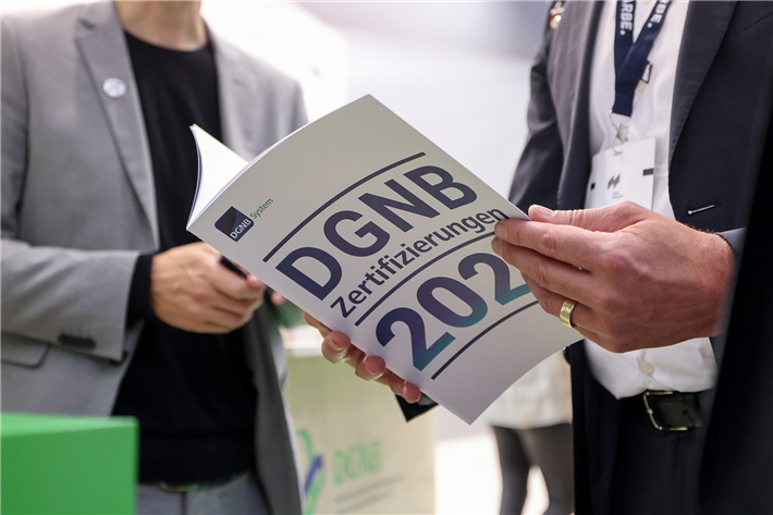 Zertifizierung ist ein Schwerpunktthema der DGNB auf der Expo Real © DGNB