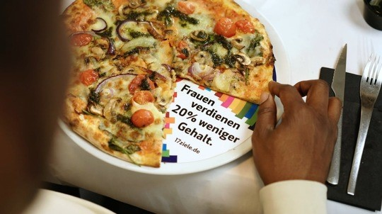 Der Gender Pay Gap in Pizzaform: