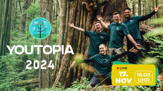 YOUTOPIA 2024 - Gemeinsam für unsere Erde am 17. November 2024 in Köln