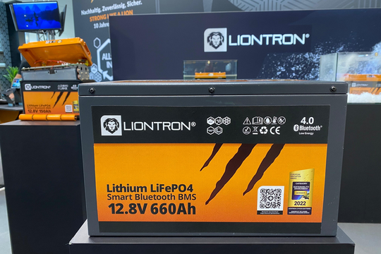 LIONTRON© stellt weltweit stärkste Untersitzbatterie mit 660 Ah für Ducato-Jumper-Boxer vor