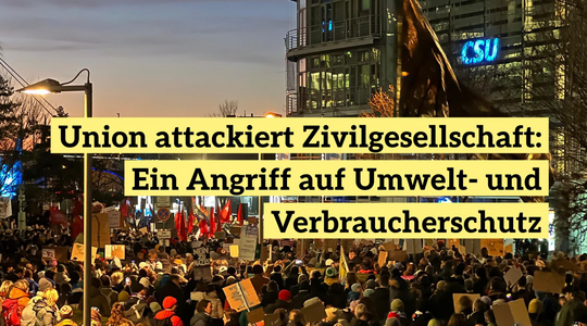 Angriff auf die Zivilgesellschaft: Union attackiert NGOs