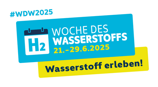 Woche des Wasserstoffs 2025 (#WDW) vom 21. bis 29. Juni